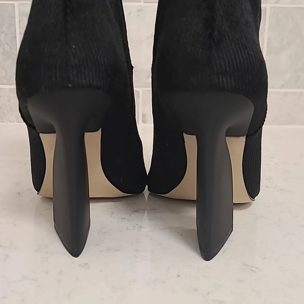 Halston Heritage Quin Boot Black size 6 - Picture 4 of 4